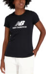 New Balance Essentials Stacked Logo T-Shirt Rövid ujjú póló wt31546-bk Méret S wt31546-bk