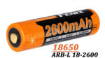Fenix Acumulator Fenix 18650 - 2600mAh - ARB-L 18-2600 (ADV-291) Baterie reincarcabila