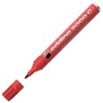 edding 2000C permanens filctoll, piros