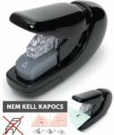 PLUS Corporation mini kapocsnélküli fekete tűzőgép (59177)