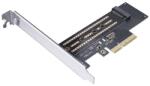 ORICO PCI-E bővítőkártya - PSM2/6/ (PCI-E 3.0 x4, Kimenet: M. 2 NVMe, Max. : 2 TB, M-key) (ORICO-PSM2-BP) - smart-otthon