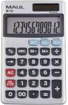  Calculator de buzunar MAUL M12, 12 digits - argintiu (MA-72622-95)
