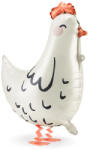 PartyDeco S. r. o Sétáló fólia lufi, tyúkanyó, 48 X 60 cm