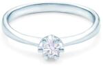 SAVICKI Inel de logodnă SAVICKI: aur alb, diamant - savicki - 4 012,00 RON