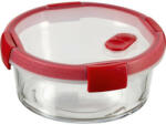 Keter Ételtartó, kerek, üveg, 1, 2 l, CURVER "Smart Cook", piros (KHMU180) - onlinepapirbolt