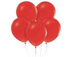 Godan Pastel Red, Piros léggömb, lufi 10 db-os 12 inch (30 cm) (MLG133134)
