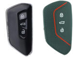 Skoda 3 smart kulcs szilikontok (SVW060)