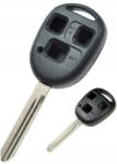  Toyota kulcsház 3 gombos TOY47 erősített (TO000010B)