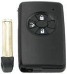  Toyota 3 gombos kulcsház keyless (TO000095)
