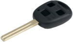  Toyota 3 gombos kulcsház TOY40 hosszú (TO000014)