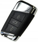 Seat 3 gombos smart kulcsház fém (VW000051)