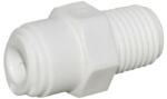 FILTRO Conector drept, 1/4" furtun (6 mm) x 1/2" filet ext, cuplare cu mufa rapida pentru furtun de 6 mm (CND-14T-12F) Filtru de apa bucatarie si accesorii
