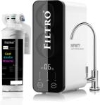 FILTRO Osmoza inversa direct flow, FILTRO INFINITY DF600-ALK3, cu alcalinizare prin mineralizare, debit mare de 600GPD, fara bazin, pompa booster, display TD (INF-DF600-ALK3) Filtru de apa bucatarie si accesorii