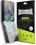 Ringke Set 2 folii protectie TPU Case friendly Ringke ID compatibil cu Samsung Galaxy Z Flip 3 5G (S19P043)