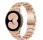 Tech-protect Curea otel inoxidabil Tech-Protect Stainless compatibila cu Samsung Galaxy Watch 4/5/5 Pro/6 40/42/44/45/46mm Blush Gold (9589046917318)