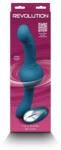 Orion Revolution Tsunami Teal - Vibrator Dublu cu Telecomandă, 30.2x4 cm Vibrator