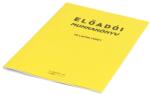 Navigator Előadói munkakönyv 20lapos füzet C. 5230-58 (BR897886) - upgrade-pc