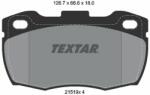 TEXTAR set placute frana, frana disc TEXTAR Q+ 2151901 (2151901)