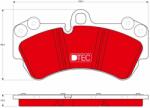 TRW GDB1547DTE Set placute frana, frana disc