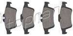 TOPRAN set placute frana, frana disc TOPRAN 304 883 (304 883)