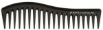 Janeke Pieptene de păr, 18 cm, negru - Janeke Professional Wavy Comb For Gel Application