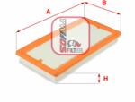 SOFIMA Filtru aer SOFIMA S 3376 A (S 3376 A) - automobilus