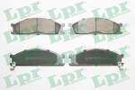 LPR set placute frana, frana disc LPR 05P378 (05P378)