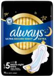 Always Ultra Secure Night Extra Egészségügyi betét 5-ös méret 16 db