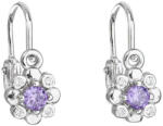 Evolution Group - Pavona Evolution Group Cercei din argint pentru copii cu zirconiu mov 11174.3
