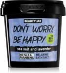 Beauty Jar Don't Worry, Be Happy sare de baie relaxanta cu esente de lavanda 150 g