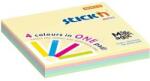STICK N Stick`N Magic Pad 76x76mm 100 lap pasztell mix öntapadó jegyzettömb (STICK_N_21574) (STICK_N_21574)
