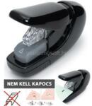 PLUS Corporation mini kapocsnélküli fekete tűzőgép (PLC4111) (PLC4111)