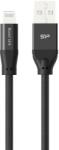 Silicon Power Cablu Date/Incarcare Silicon Power USB-A Lightning 1m Negru (4713436140443)