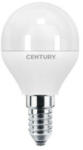Century LED Lamp E14 Globe Micro LED Harmony Saten 4 W 350 lm 3000 K (HR80H1G-041430)