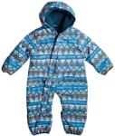 Quiksilver QUIKSILVER, Lábfejes síoverall bolyhos béléssel, Narancssárga, Kék, 89 CM (EQITS03009-BSM4-18-24M)