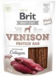Brit Jerky Snack Bar proteic cu carne de vânat 80 g
