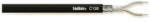 Tasker Mikrofon Kábel Tekercsben 2x 0.35 mm2 100 m Fekete (TASR-C128-BLK)