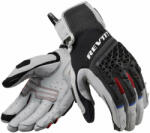 Rev'it! Gloves Sand 4 Light Grey/Black M Mănuși de motocicletă (FGS173-3610-M)