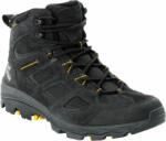 Jack Wolfskin Vojo 3 Texapore Mid M Black/Burly Yellow 43 Pantofi trekking de bărbați (4042462_6055_090)