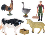 MIKRO Taur Zoolandia cu oaie și accesorii (MI51063) Figurina