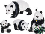 MIKRO Zoolandia masculi și femele panda cu pui (MI51045) Figurina