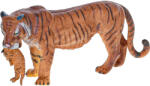 MIKRO Tigru Zoolandia cu pui 15cm (MI51067) Figurina