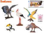 MIKRO Zoolandia set de păsări într-o cutie (MI51099) Figurina