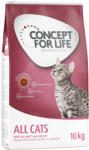 Concept for Life Concept for Life All Cats - Rețetă îmbunătățită! 2 x 10 kg