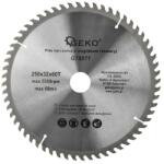 GEKO körfűrészlap körfűrész tárcsa vídiás 250X32 mm 60 fog G78071 (G78071)