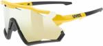 uvex Sportstyle 228 Sunbee/Black Matt/Mirror Yellow Kerékpáros szemüveg