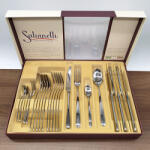 Salvinelli Style rozsdamentes evőeszköz készlet dobozban 30 részes, 2, 5 mm vastagság - 430521