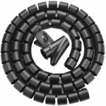 Ugreen Organizator Cabluri Universal 25mm x 1.5m - Ugreen Protection Tube DIA (30818) - Black (KF239629)