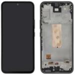 Samsung GH82-31231D Gyári Samsung Galaxy A54 OLED kijelző érintővel Fekete kerettel előlap (Graphite) (GH82-31231D)