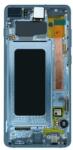 Samsung GH82-18834A Gyári Samsung Galaxy S10 Plus OLED kijelző érintővel Kék kerettel előlap (GH82-18834A)